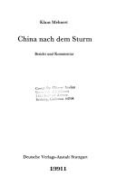 Cover of: China nach dem Sturm. by Klaus Mehnert