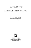 Loyalty to church and state by Francesco Satolli