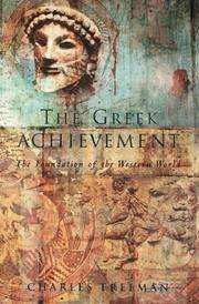 Cover of: Greek Achievement (Allen Lane History)