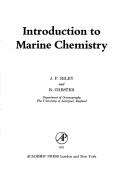 Introduction to marine chemistry by J. P. Riley