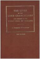 Cover of: The lives of the lord chancellors and keepers of the great seal of Ireland by J. Roderick O'Flanagan
