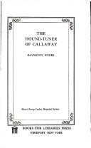 Cover of: The hound-tuner of Callaway.