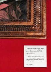 Cover of: The Intimate Philosophy of Art