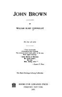 Cover of: John Brown. by Connelley, William Elsey