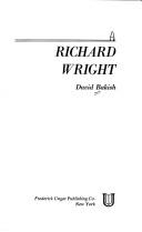 Cover of: Richard Wright.