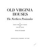 Cover of: Old Virginia houses