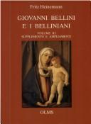 Cover of: Giovanni Bellini e i Belliniani