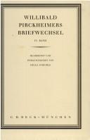 Cover of: Willibald Pirckheimers Briefwechsel