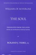 Cover of: The soul
