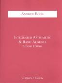Cover of: Integrated arithmetic & basic algebra by Bill E. Jordan
