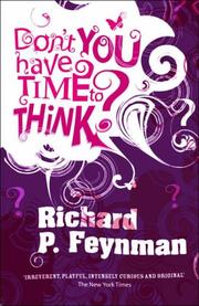 Cover of: Don't You Have Time to Think?
