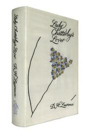 Cover of: UC SE Lady Chatterley's Lover - CANCELED by David Herbert Lawrence