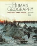 Human geography by Jerome Donald Fellmann, Arthur Getis, Judith Getis