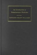 Cover of: An introduction to Swaminarayan Hinduism by Raymond Brady Williams