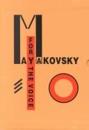 Cover of: For the voice by Vladimir Mayakovsky