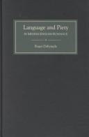Cover of: Language and piety in Middle English romance