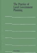 Cover of: The practice of local government planning