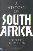 Cover of: A history of South Africa