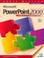 Cover of: Microsoft PowerPoint 2000 complete tutorial