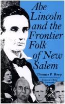 Cover of: Abe Lincoln and the frontier folk of New Salem