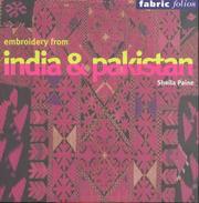 Cover of: Embroidery from India and Pakistan (Fabric Folios) by Sheila Paine