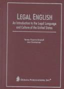 Legal English by Teresa Brostoff