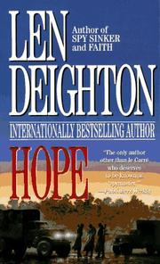 Cover of: Hope by Len Deighton, Len Deighton