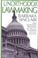 Cover of: Unorthodox lawmaking