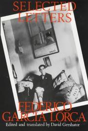 Correspondence by Federico García Lorca