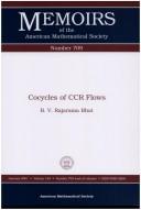 Cocycles of CCR flows by B. V. Rajarama Bhat