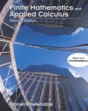 Cover of: Finite mathematics and applied calculus