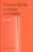 Cover of: work of UNCITRAL on arbitration and conciliation