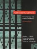 Cover of: Correctional contexts: contemporary and classical readings