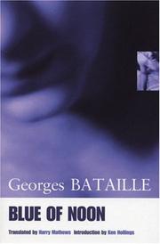 Bleu du ciel by Georges Bataille