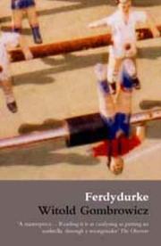 Cover of: Ferdydurke | Witold Gombrowicz