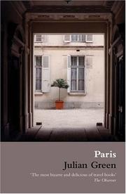 Cover of: Paris by Julien Green