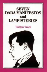 Seven Dada Manifestos and Lampisteries (A Calderbook, Cb 358) cover