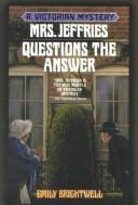 Cover of: Mrs. Jeffries questions the answer