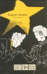Cover of: Eugene Onegin by Peter Ilich Tchaikovsky