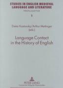 Cover of: Language contact in the history of English