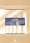 Cover of: Basic bankruptcy law for paralegals by David L. Buchbinder