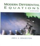Cover of: Modern differential equations