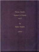 Cover of: William Haydon, Kentucky adventurer, 1740-1819