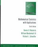 Mathematical statistics with applications by Dennis D. Wackerly