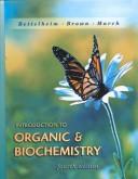 Cover of: Introduction to organic & biochemistry. by Frederick A. Bettelheim