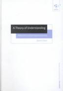 Cover of: theory of understanding | David Chart