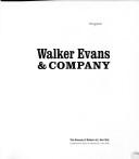 Cover of: Walker Evans & company by Peter Galassi