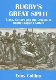 Cover of: Rugby's Great Split (Sport in the Global Society)