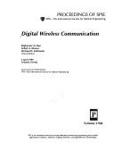 Cover of: Digital wireless communication: 5 April 1999, Orlando, Florida
