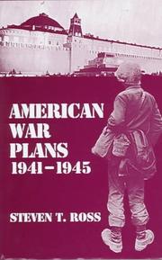 Cover of: American war plans, 1941-1945: the test of battle